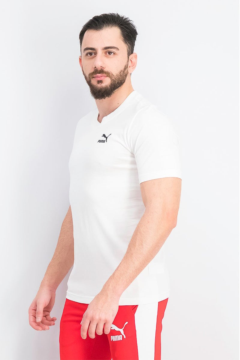 PUMA Men Regular Fit Short Sleeve Training T-shirt, White - Image 4